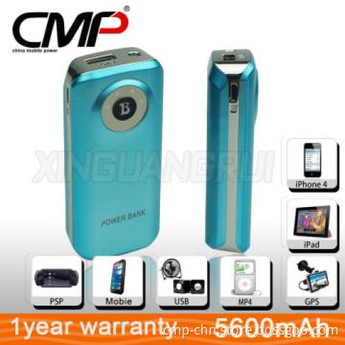 colorable Rechargeable battery Power Bank 5V/1A For Travel Outdoor Us